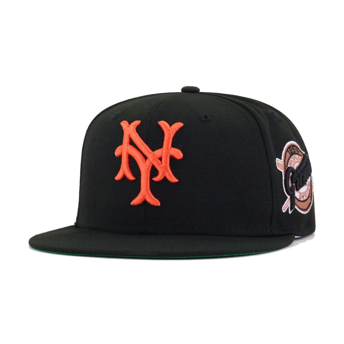 New York Giants Black 1954 World Series Cooperstown Green Bottom New Era 59Fifty Fitted
