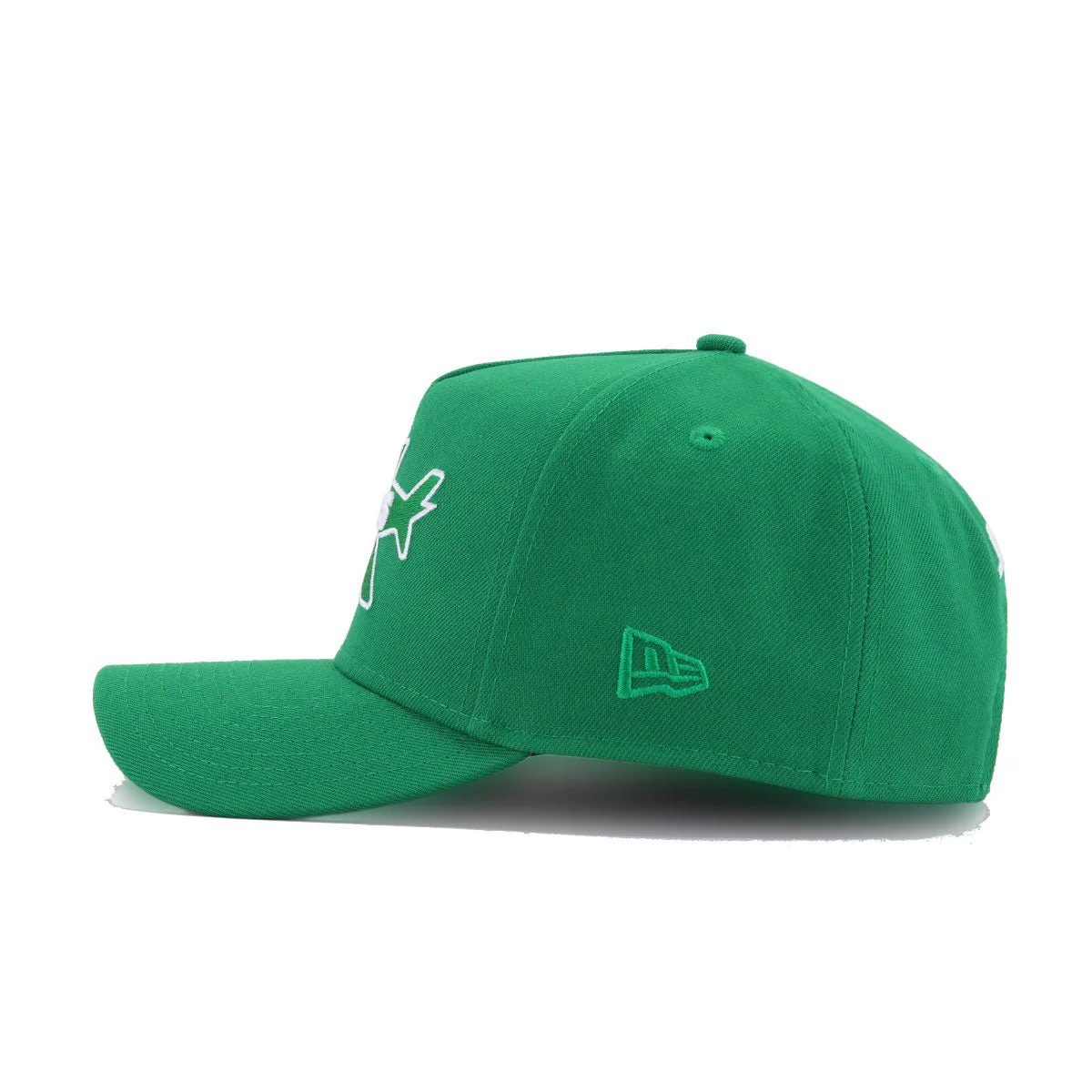 New York Jets Botanical Green New Era 9Forty A-Frame Snapback - Image 2