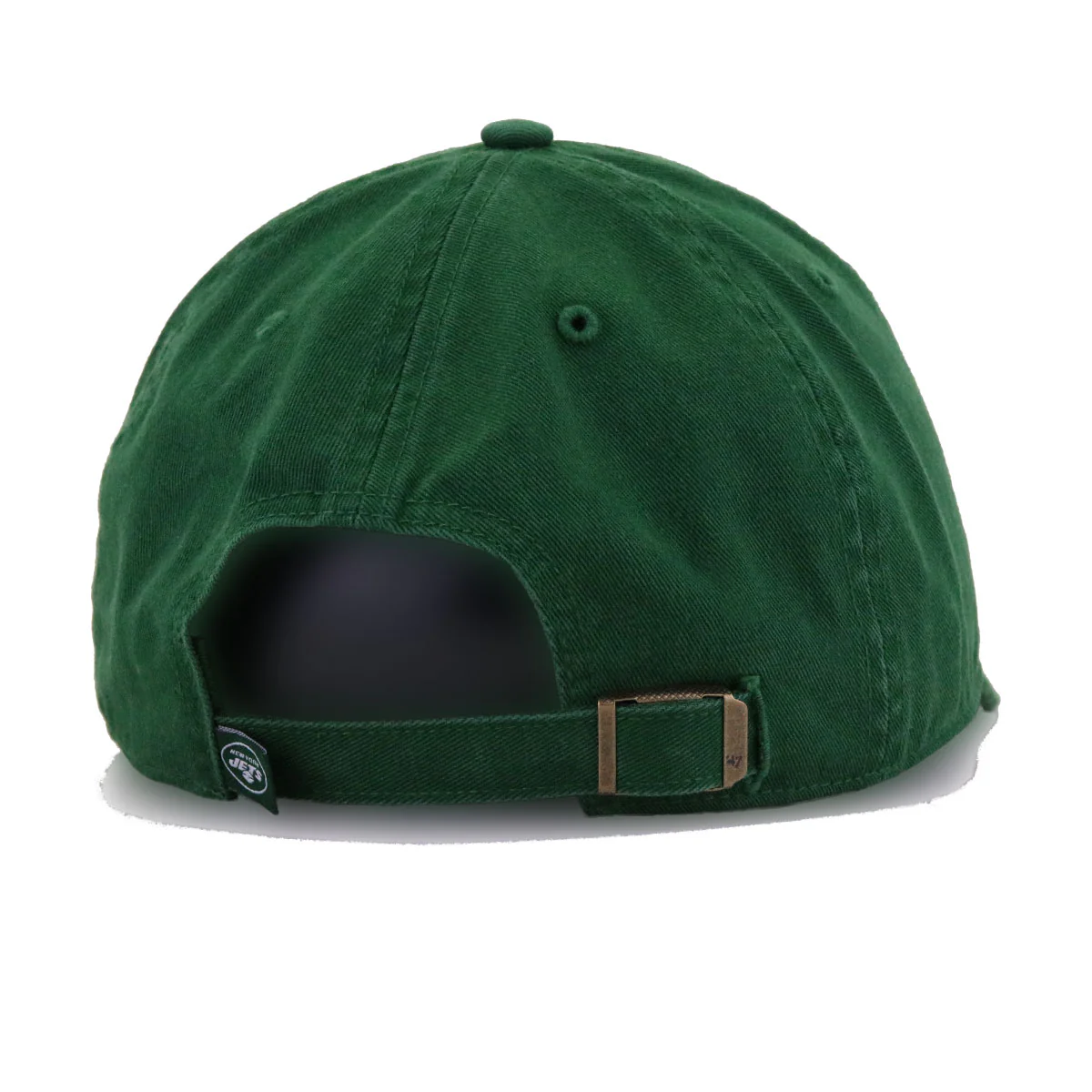 New York Jets Cilantro Green 47 Brand Clean Up Dad Hat - Image 4