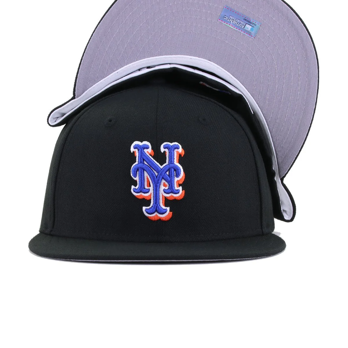 New York Mets Black Alternate Cooperstown AC 59Fifty Fitted - Image 4