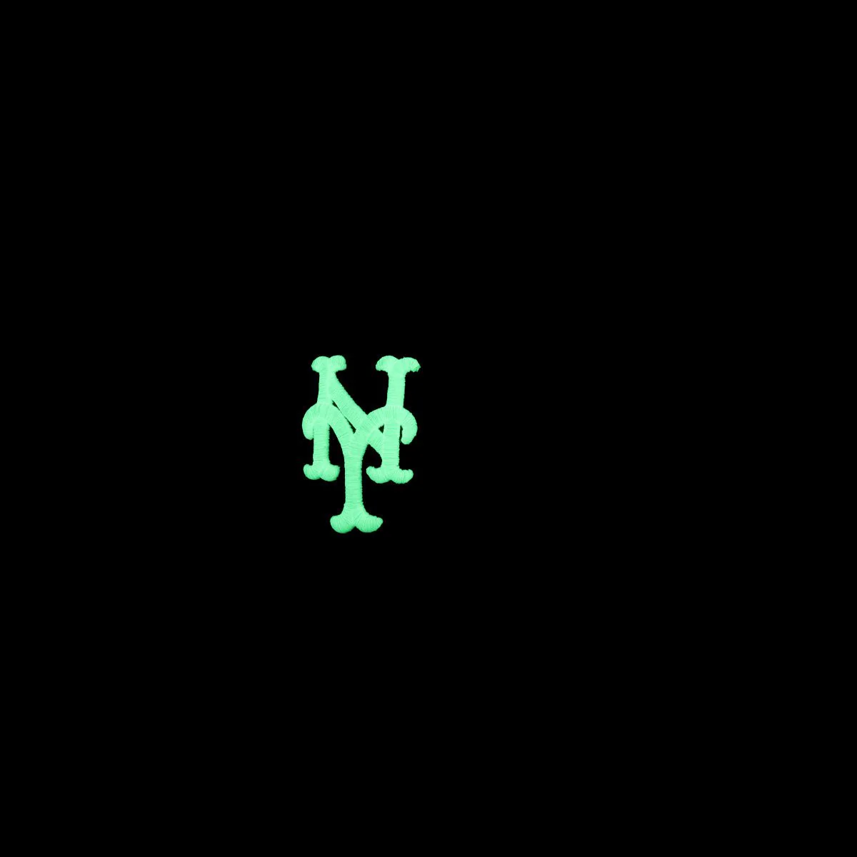 New York Mets Black Glow in the Dark 1986 World Series New Era 59Fifty Fitted - Image 2