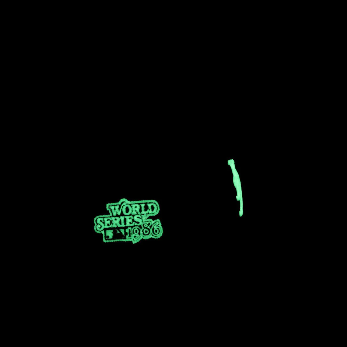 New York Mets Black Glow in the Dark 1986 World Series New Era 59Fifty Fitted - Image 4