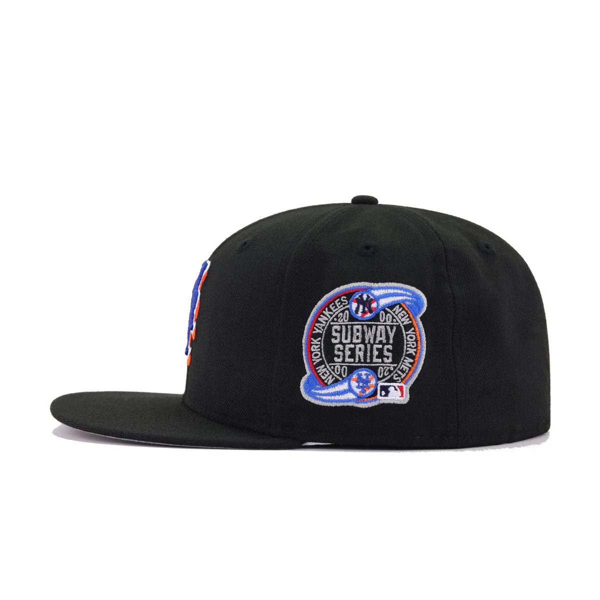 New York Mets Black Subway Series Cooperstown New Era 59Fifty Fitted - Image 2