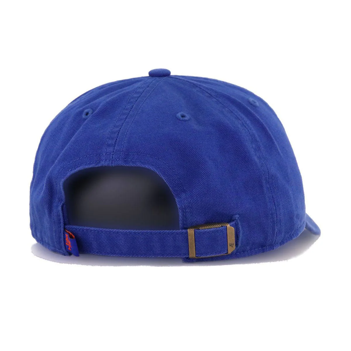 New York Mets Light Royal Blue Mr Met 47 Brand Clean Up Dad Hat - Image 3