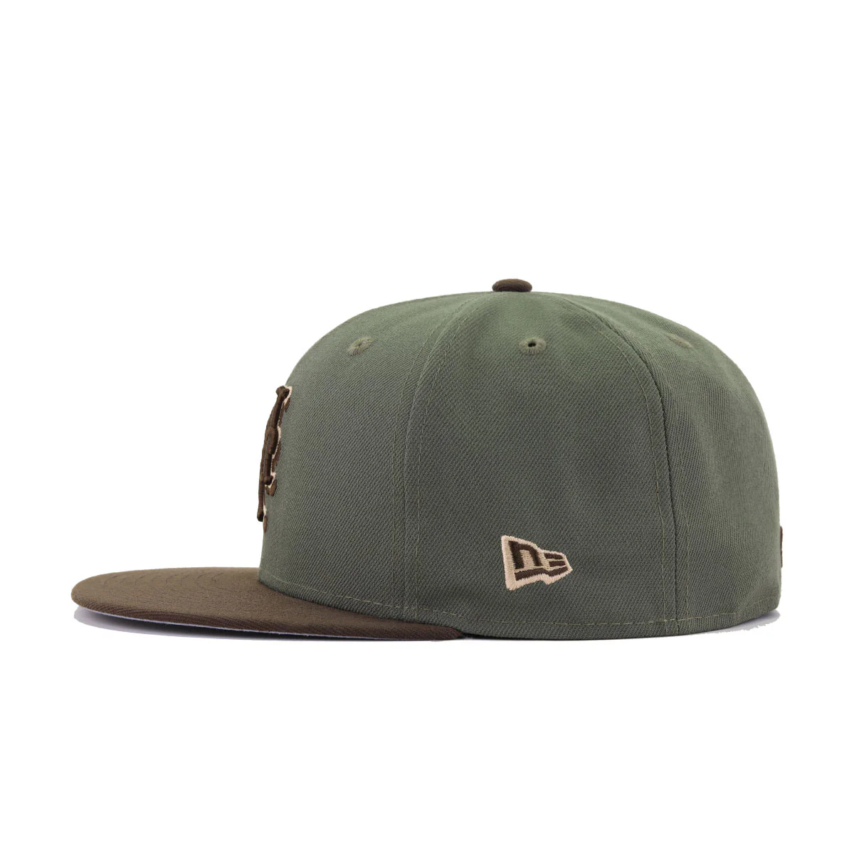 New York Mets New Olive Walnut New Era 59Fifty Fitted - Image 3