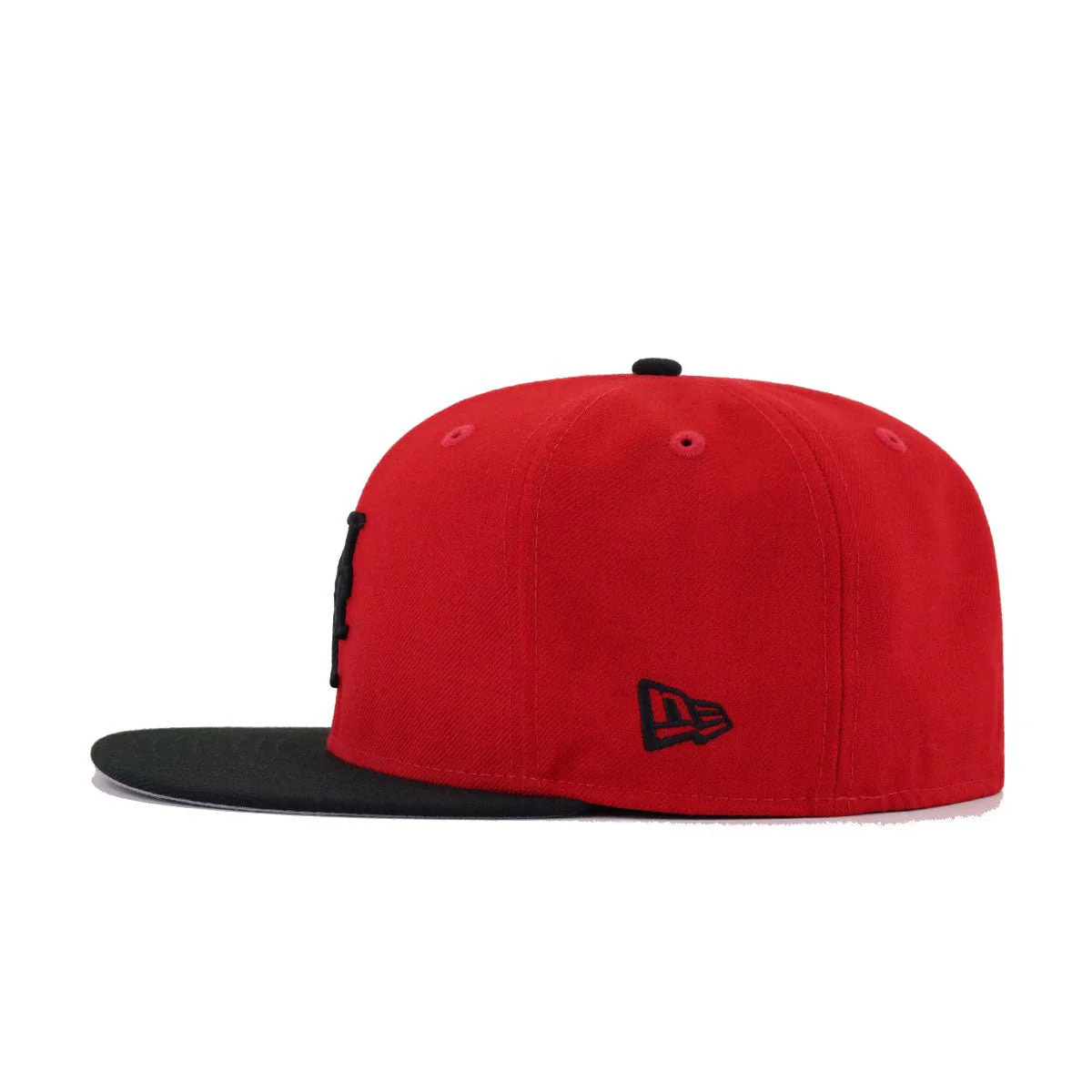 New York Mets Scarlet Black New Era 59Fifty Fitted - Image 3