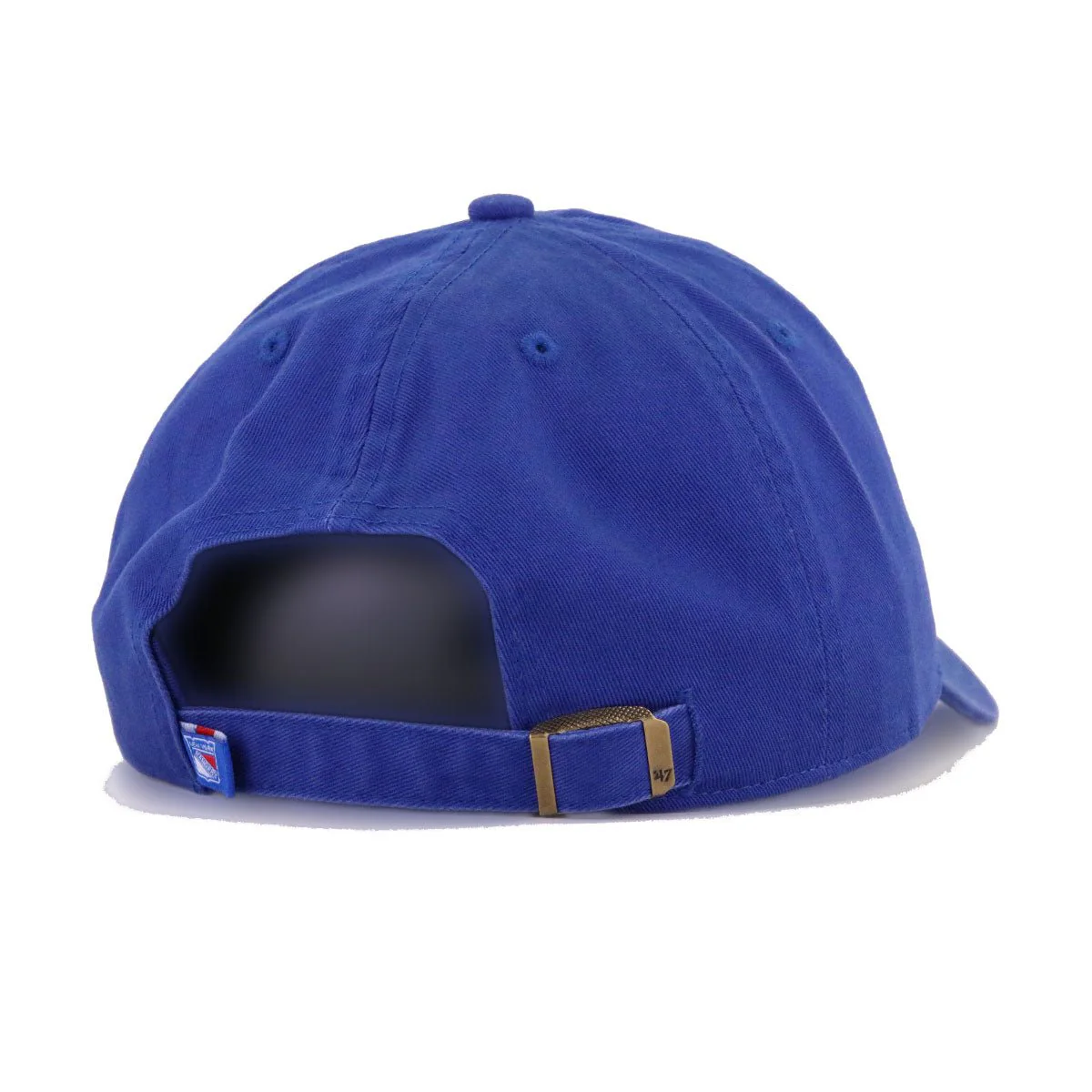 New York Rangers Light Royal Blue 47 Brand Clean Up Dad Hat - Image 4