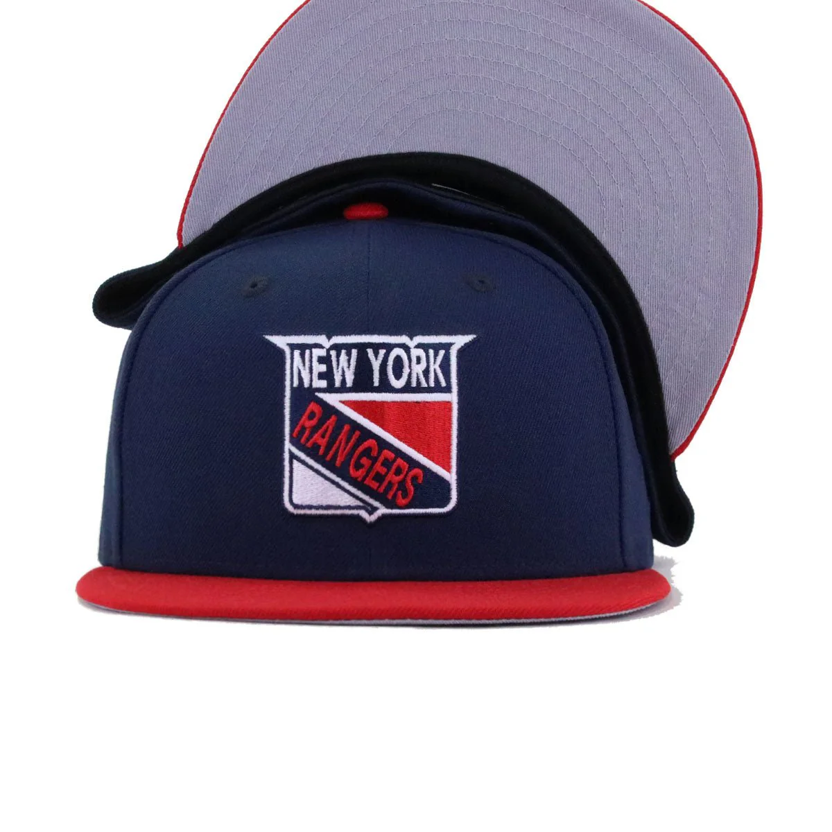 New York Rangers Oceanside Blue Scarlet 1967 New Era 59Fifty Fitted - Image 4