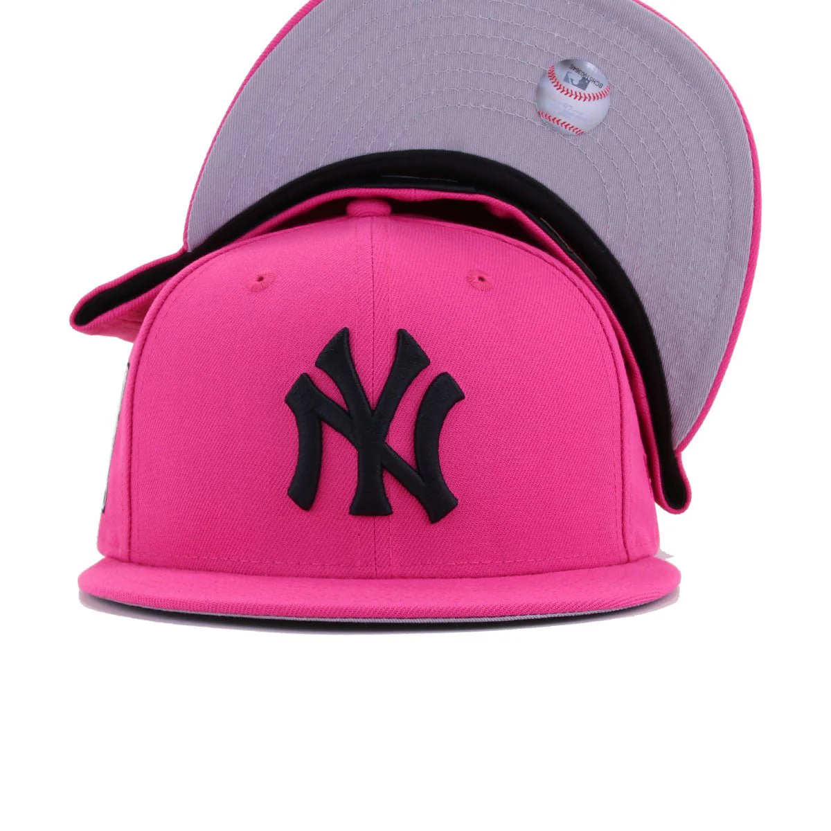 New York Yankees Beetroot Purple ROMA 1953 World Series New Era 59Fifty Fitted - Image 5