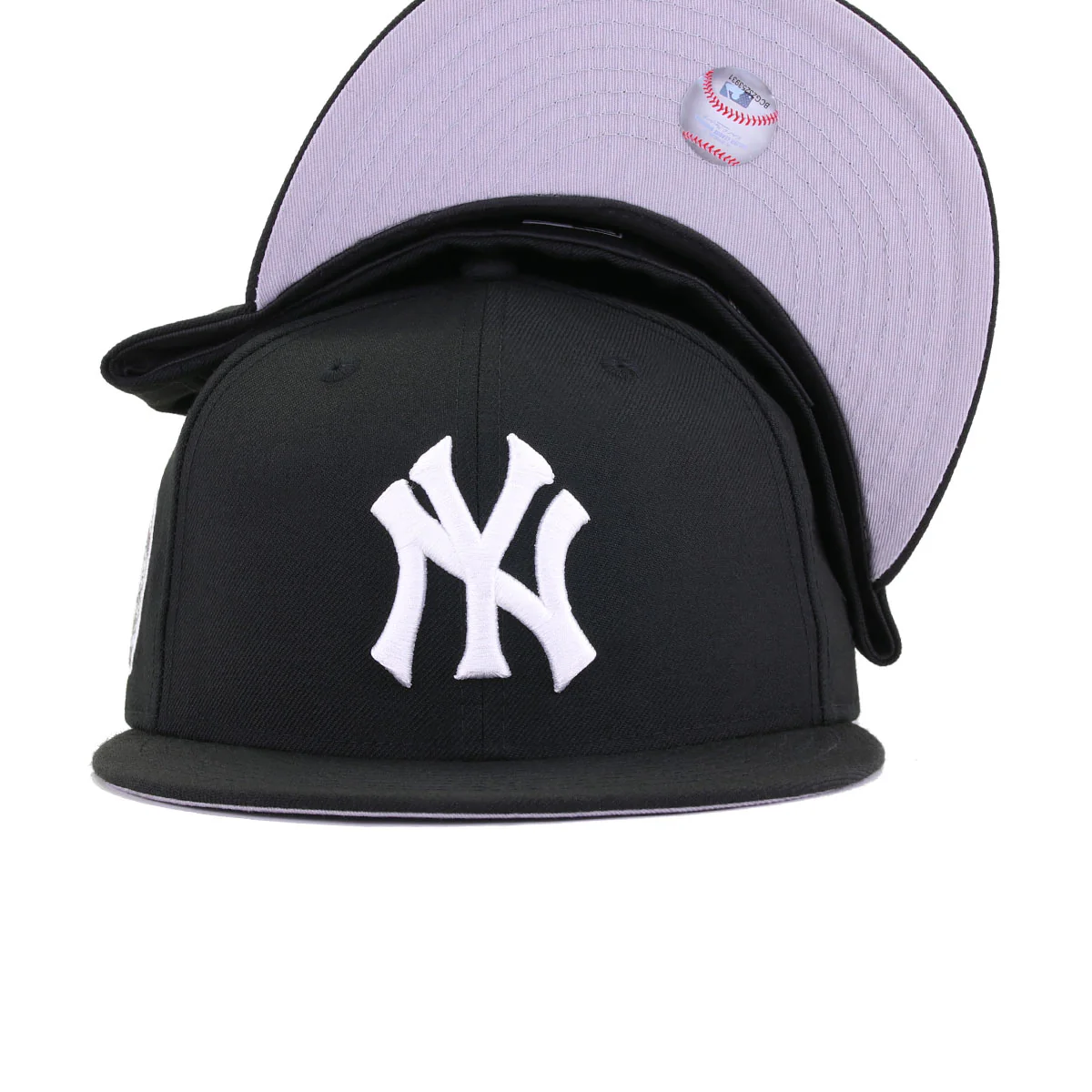 New York Yankees Black 1977 All Star Game IRON APPLE New Era 59Fifty Fitted - Image 5