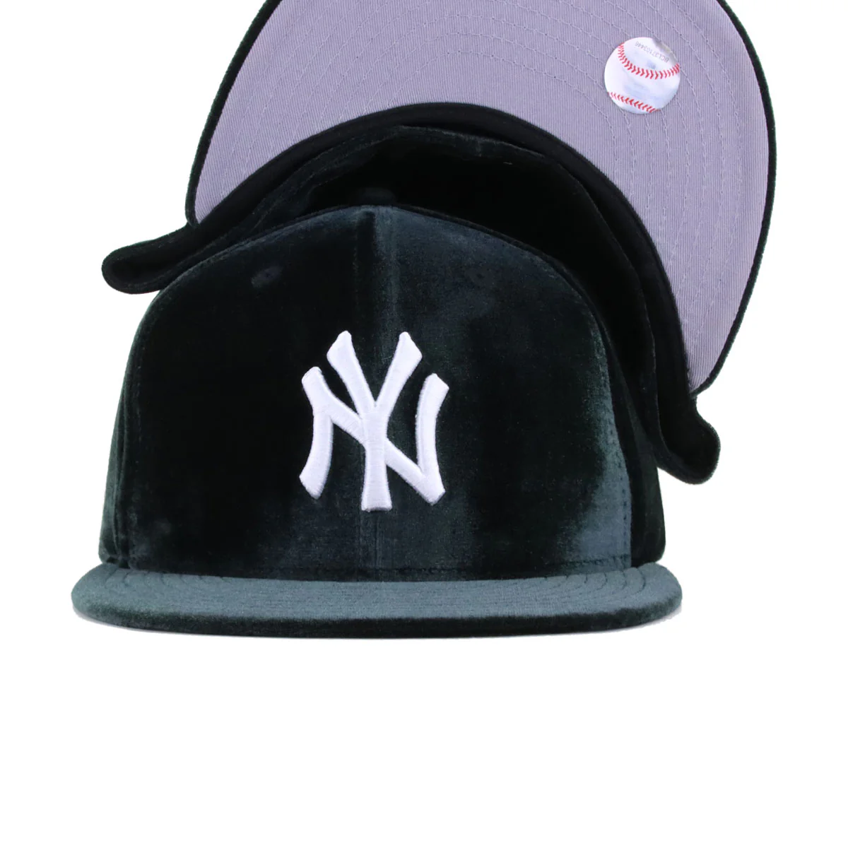 New York Yankees Black Velvet New Era 59Fifty Fitted - Image 4