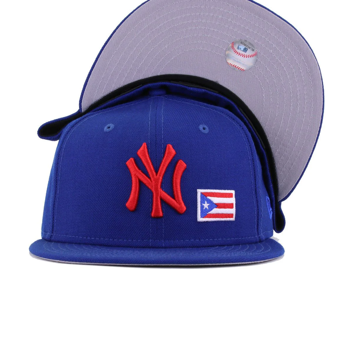 New York Yankees Light Royal Blue Puerto Rico Flawless New Era 59Fifty Fitted - Image 5