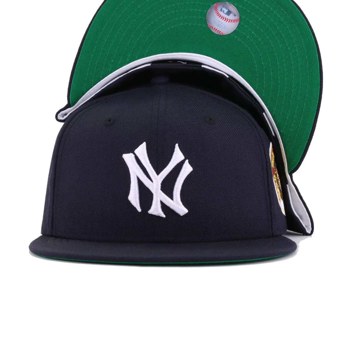 New York Yankees Navy 1937 World Series Cooperstown Green Bottom New Era 59Fifty Fitted - Image 5