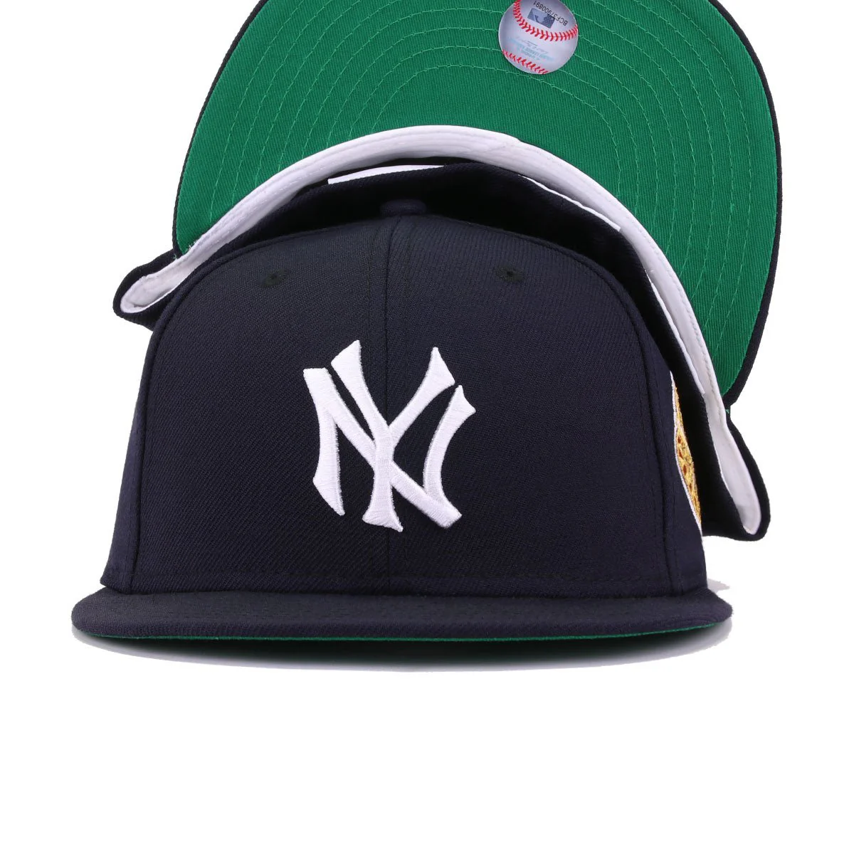 New York Yankees Navy 1938 World Series Cooperstown Green Bottom New Era 59Fifty Fitted - Image 5