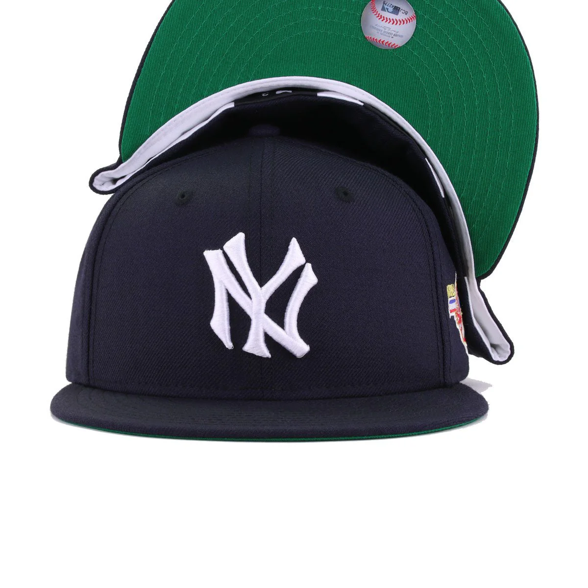 New York Yankees Navy 1947 World Series Cooperstown Green Bottom New Era 59Fifty Fitted - Image 5