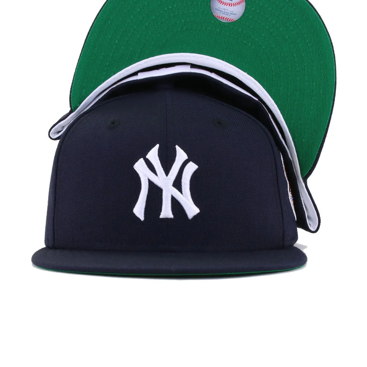 New York Yankees Navy 1952 World Series Cooperstown Green Bottom New Era 59Fifty Fitted - Image 4