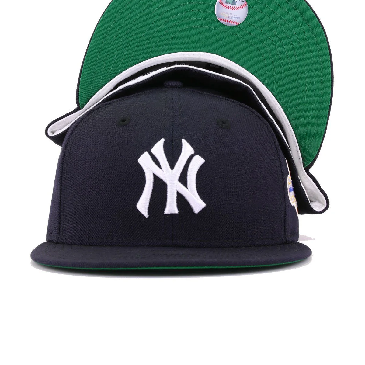 New York Yankees Navy 1958 World Series Cooperstown Green Bottom New Era 59Fifty Fitted - Image 5
