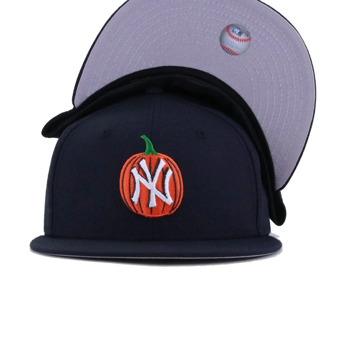 New York Yankees Navy HALLOWEEN New Era 59Fifty Fitted - Image 4