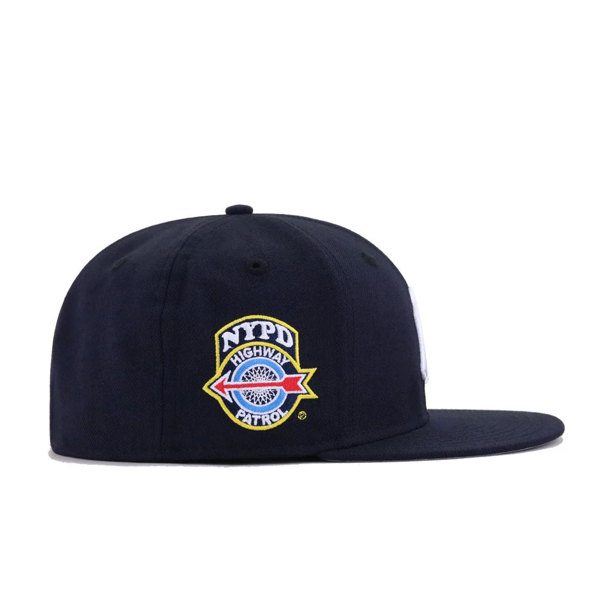 New York Yankees Navy NYPD HIGHWAY PATROL New Era 59Fifty Fitted - Image 2