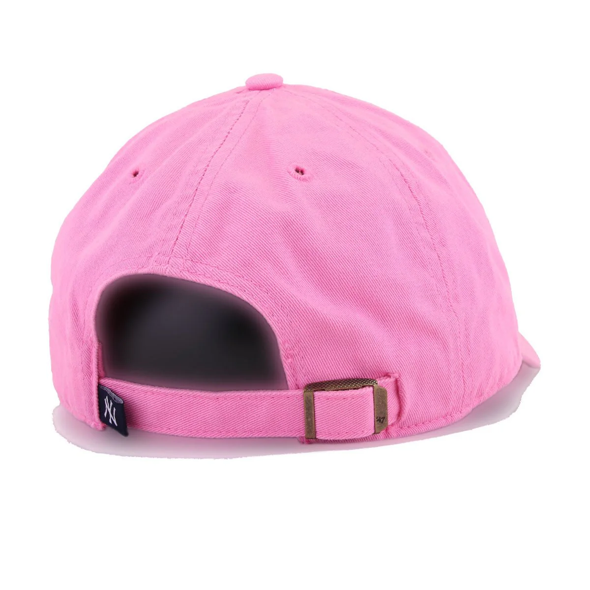 New York Yankees Pink 47 Brand Clean Up Dad Hat - Image 4