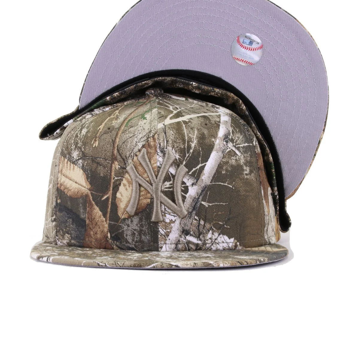 New York Yankees Real Tree Edge Camouflage New Era 59Fifty Fitted - Image 5