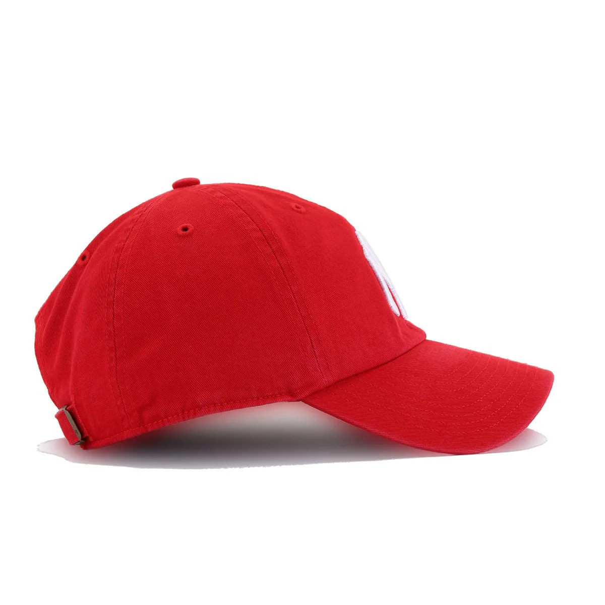 New York Yankees Scarlet 47 Brand Clean Up Dad Hat - Image 3