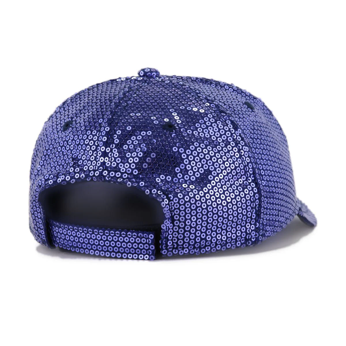 New York Yankees WOMENS Navy Sequin New Era 9Twenty Strapback - Image 2