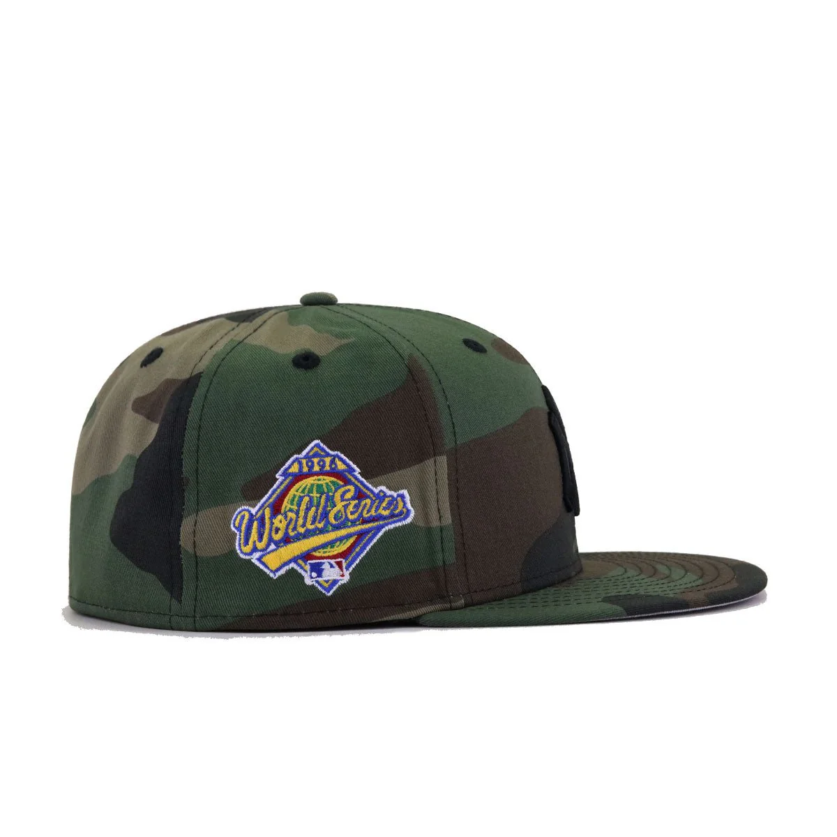 New York Yankees Woodland Camouflage 1996 World Series New Era 59Fifty Fitted - Image 2