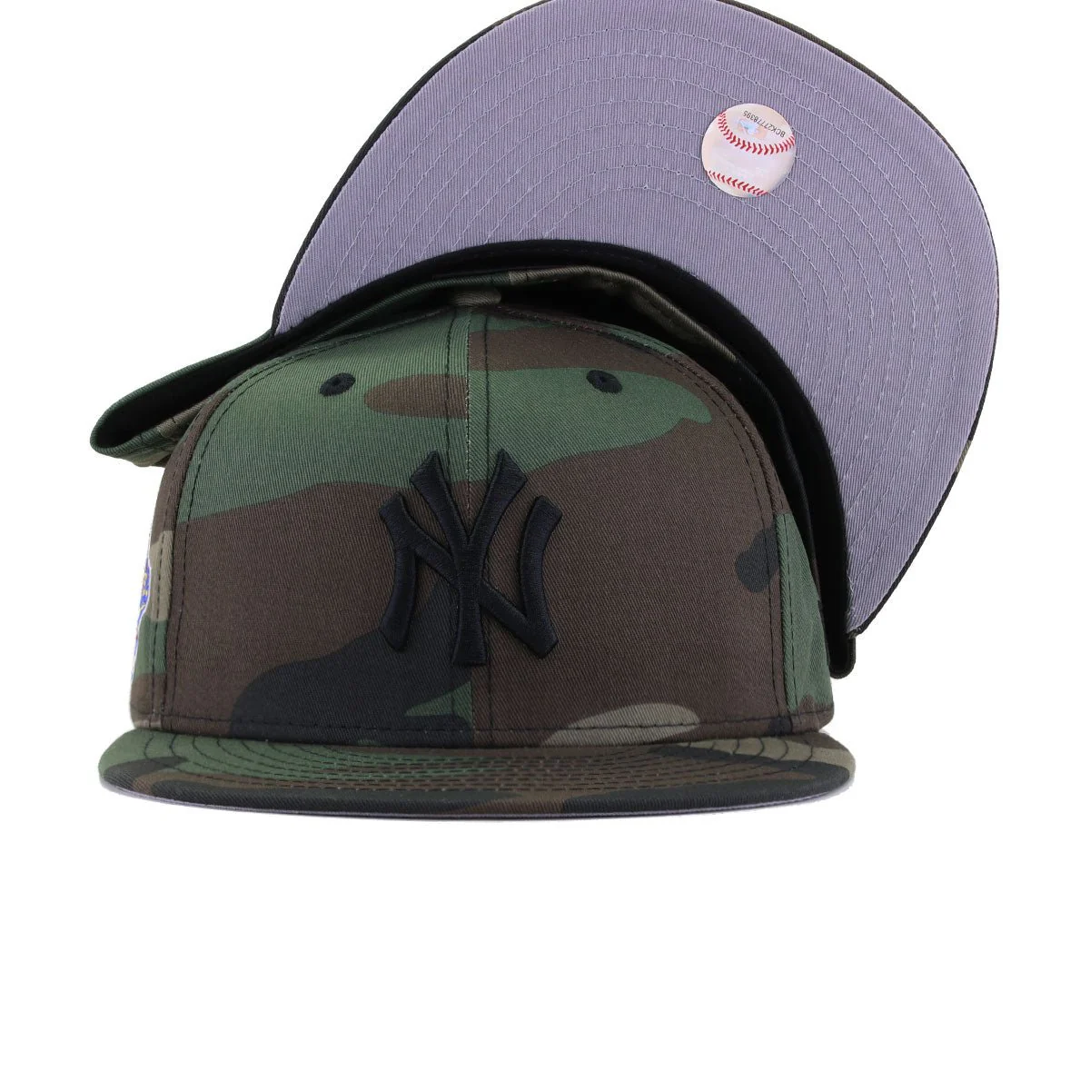 New York Yankees Woodland Camouflage 1996 World Series New Era 59Fifty Fitted - Image 4