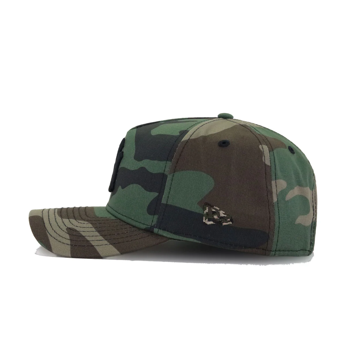 New York Yankees Woodland Camouflage New Era 9Forty A-Frame Snapback - Image 2