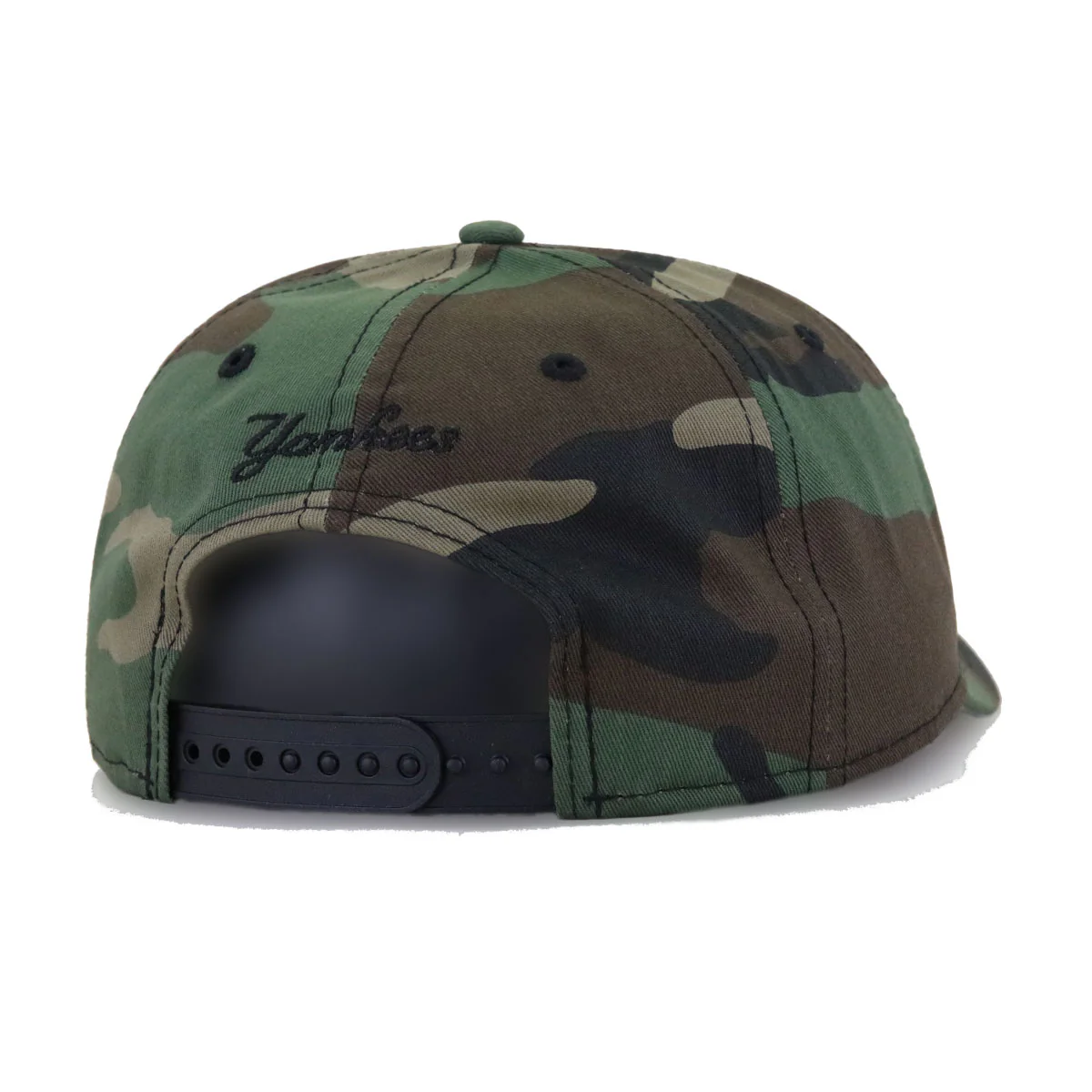 New York Yankees Woodland Camouflage New Era 9Forty A-Frame Snapback - Image 3