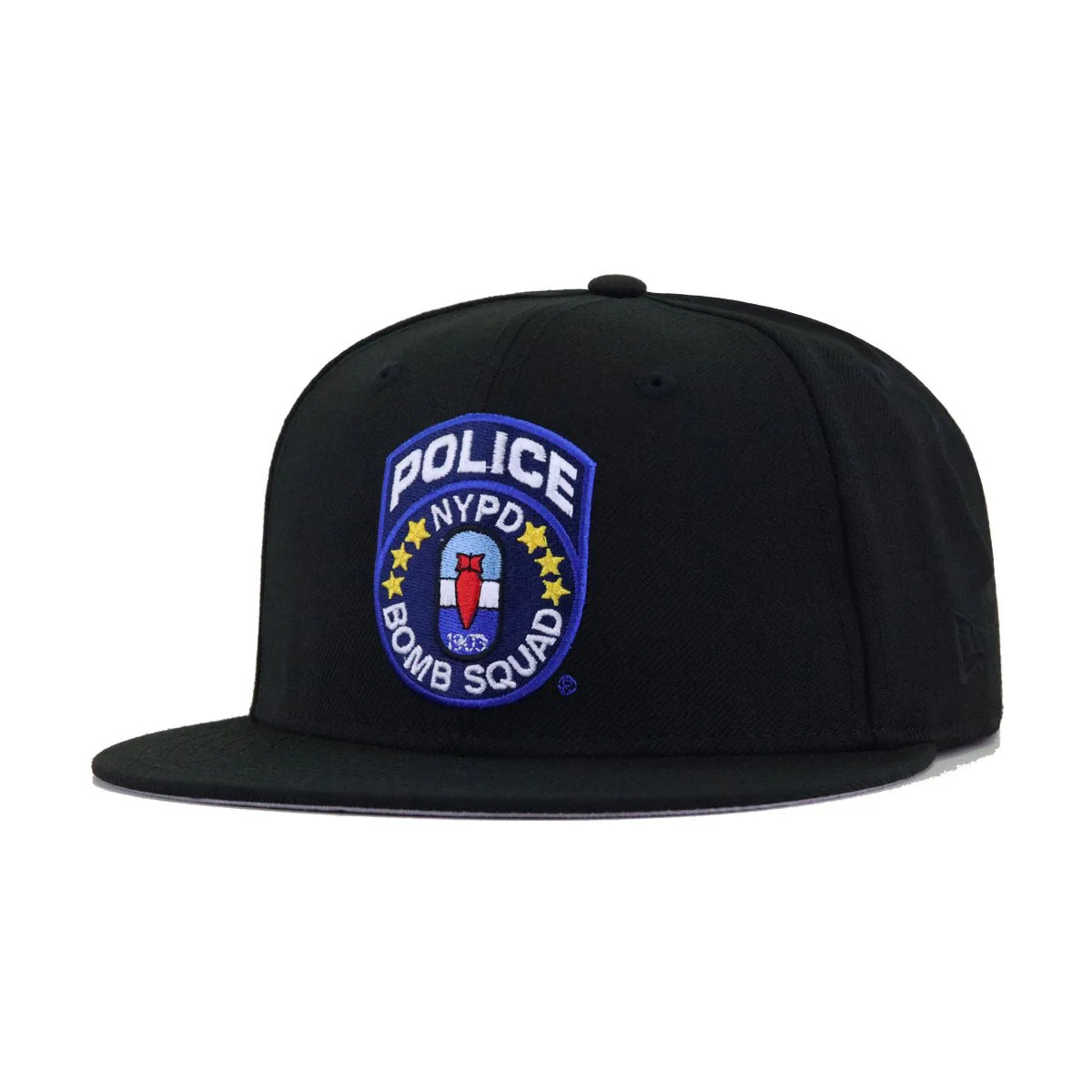NYPD Black New York Police Department Bomb Squad New Era 59Fifty Fitted