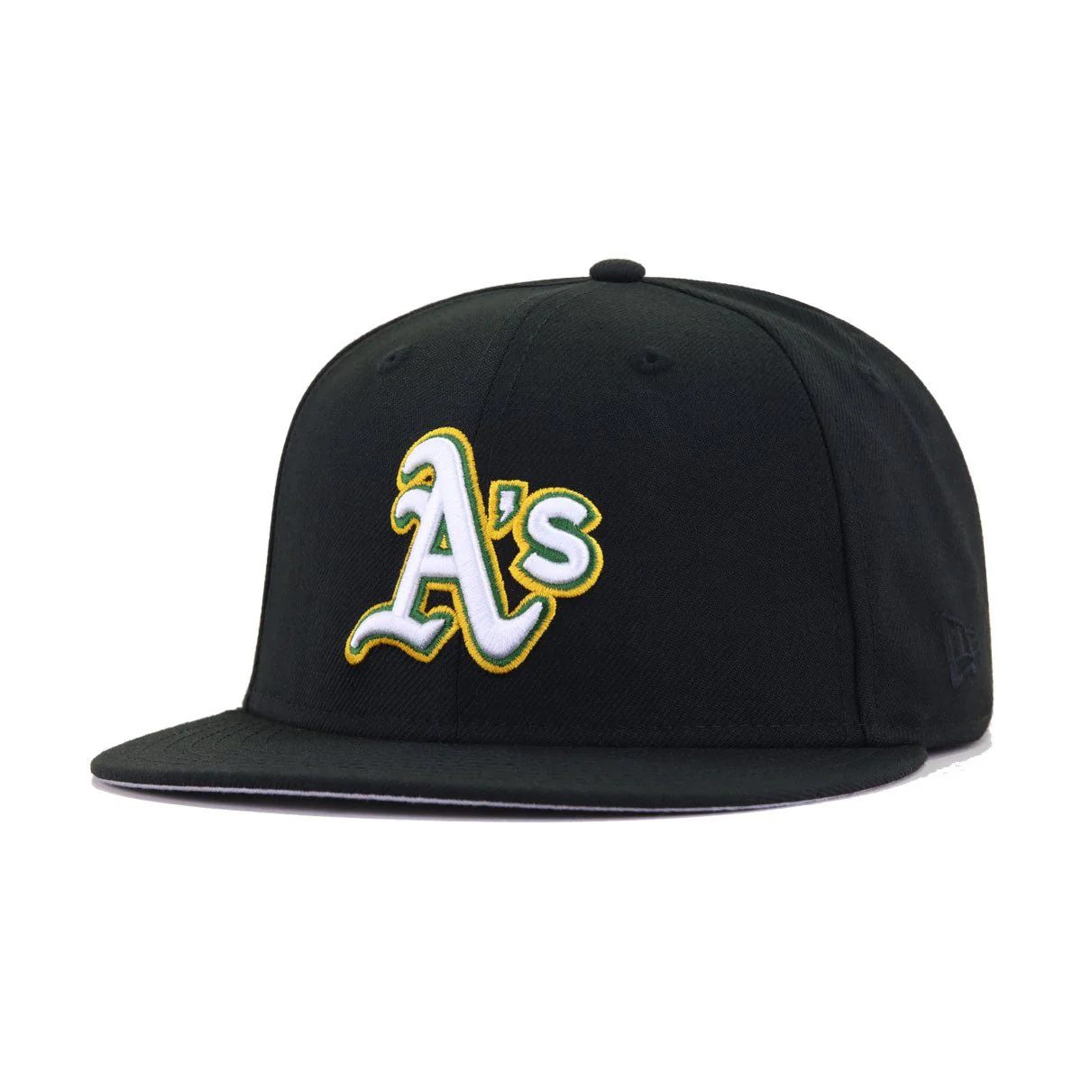Oakland Athletics Black 2008 New Era 59Fifty Fitted