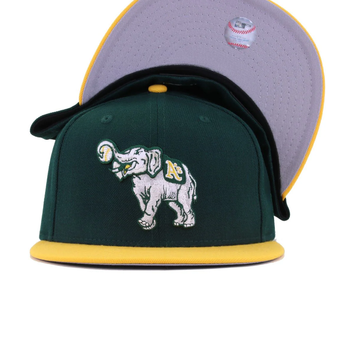 Oakland Athletics Dark Green A Gold Stomper New Era 59Fifty Fitted - Image 4