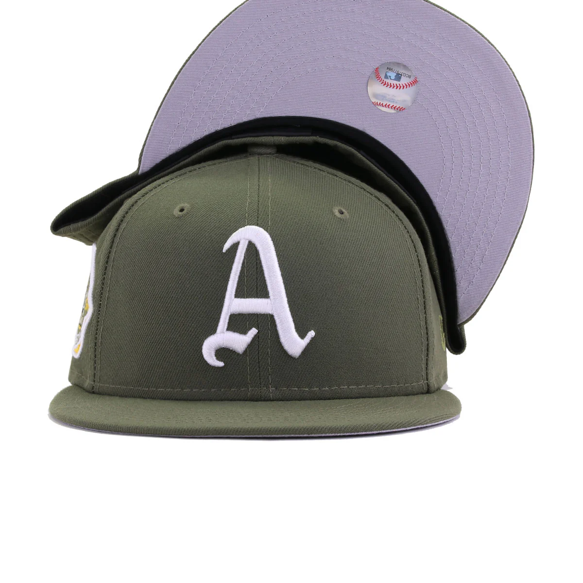 Philadelphia Athletics New Olive 1930 World Series New Era 59Fifty Fitted - Image 5