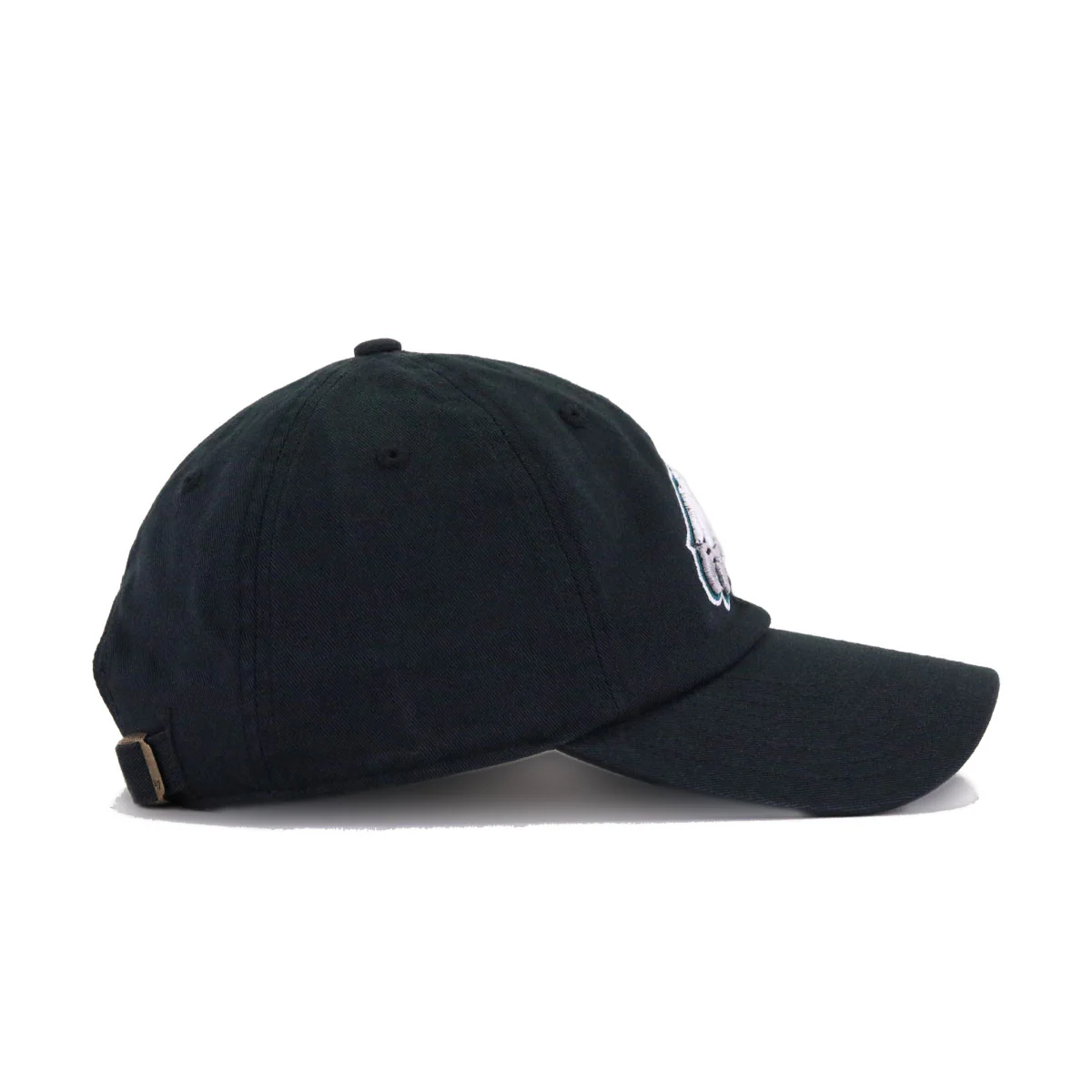 Philadelphia Eagles Black 47 Brand Clean Up Dad Hat - Image 3