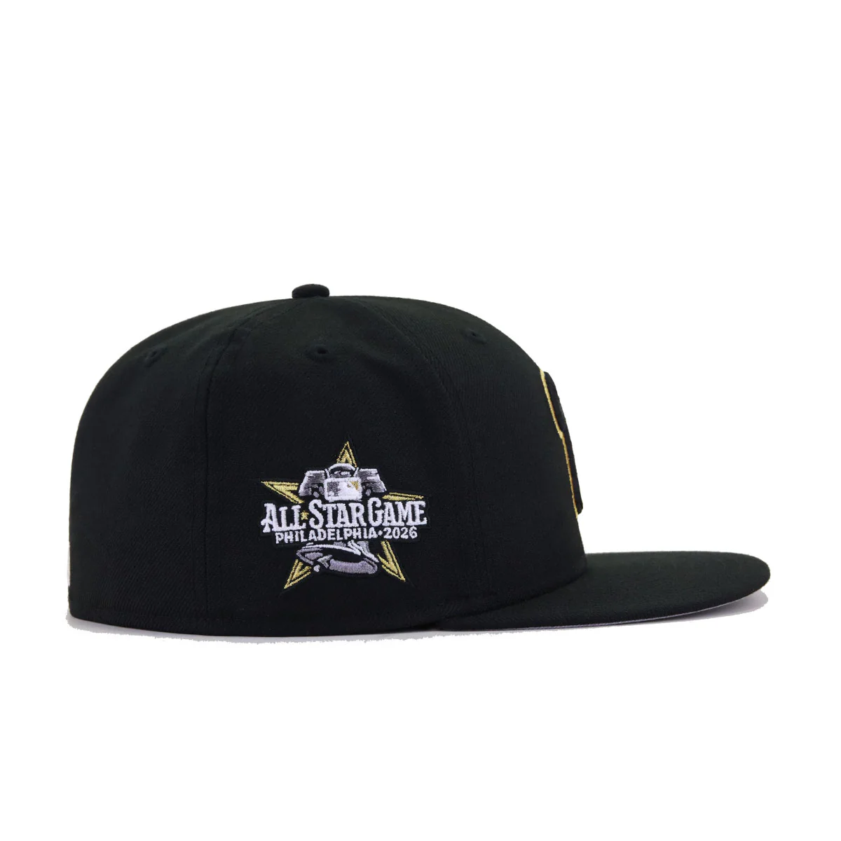 Philadelphia Phillies Black Metallic Gold 2026 All Star Game New Era 59Fifty Fitted - Image 2