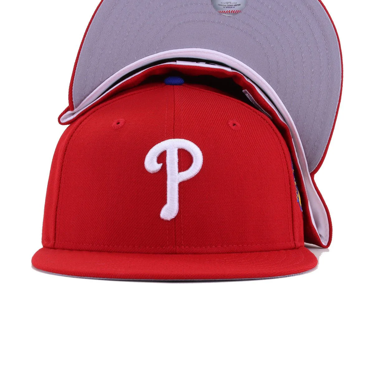 Philadelphia Phillies Scarlet 1993 World Series Cooperstown New Era 59Fifty Fitted - Image 5