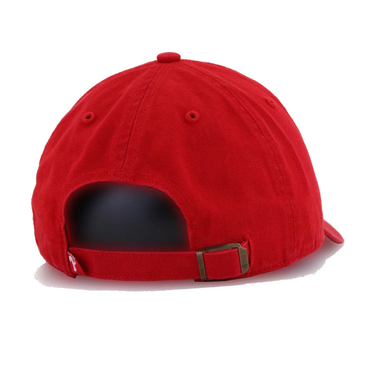 Philadelphia Phillies Scarlet 47 Brand Clean Up Dad Hat - Image 4