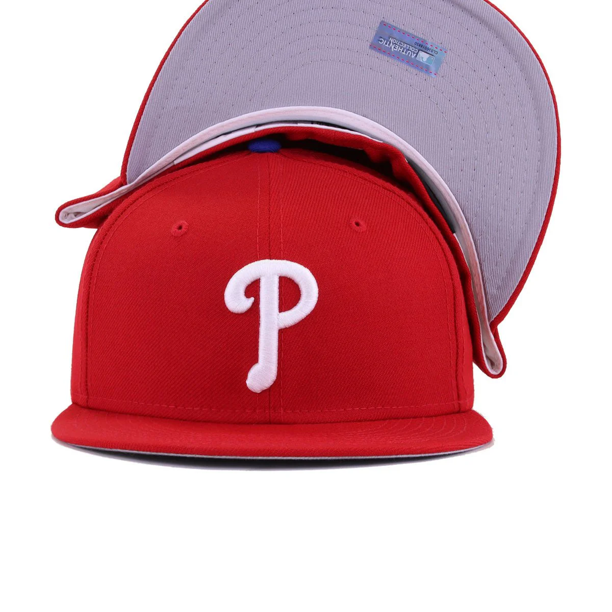 Philadelphia Phillies Scarlet Cooperstown AC New Era 59Fifty Fitted - Image 5