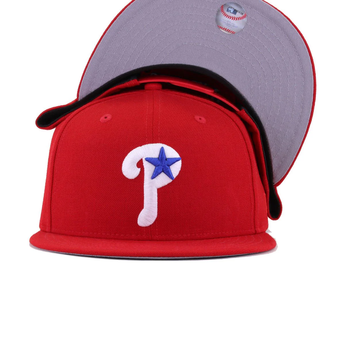 Philadelphia Phillies Scarlet New Era 9Fifty Snapback - Image 5