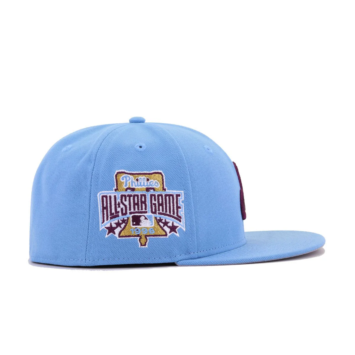 Philadelphia Phillies Sky Blue Upside Down 1996 All Star Game New Era 59Fifty Fitted - Image 2