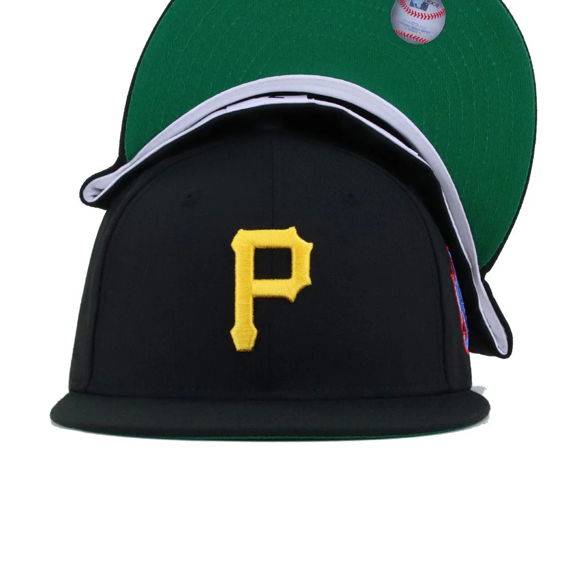 Pittsburgh Pirates Black 1979 World Series Cooperstown Green Bottom New Era 59Fifty Fitted - Image 4