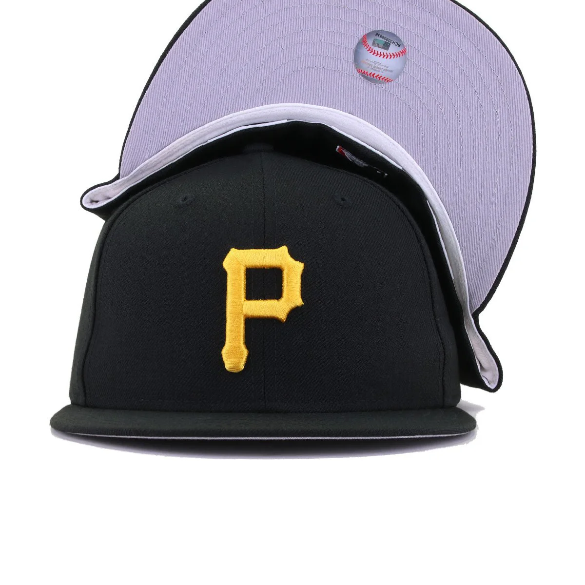 Pittsburgh Pirates Black Cooperstown AC New Era 59Fifty Fitted - Image 4