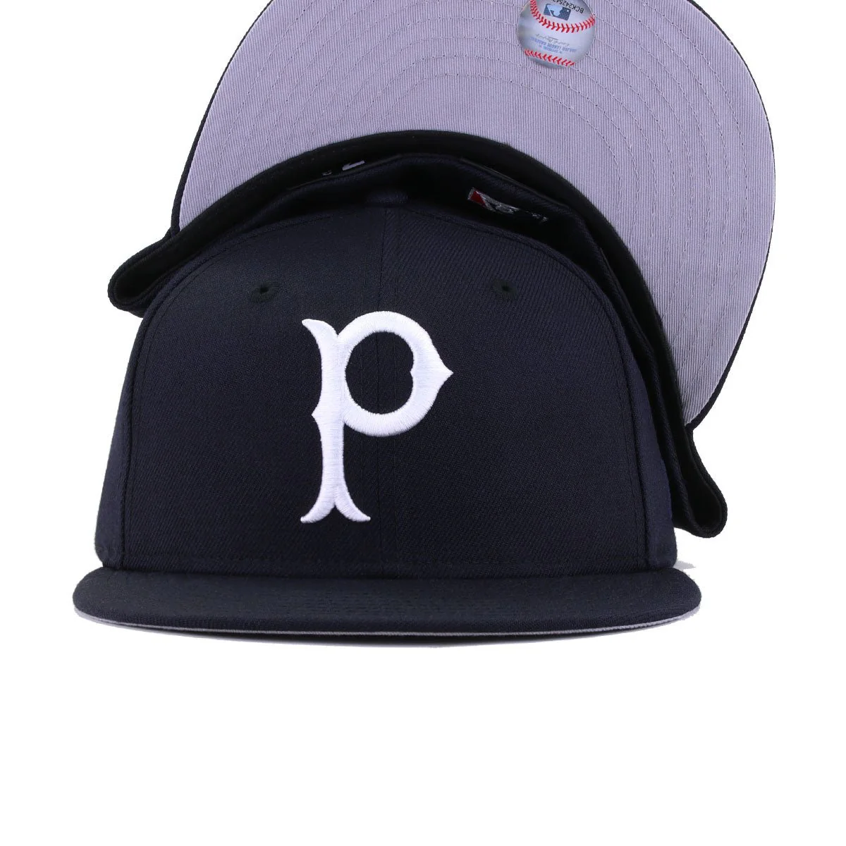 Pittsburgh Pirates Navy 1942 New Era 59Fifty Fitted - Image 4