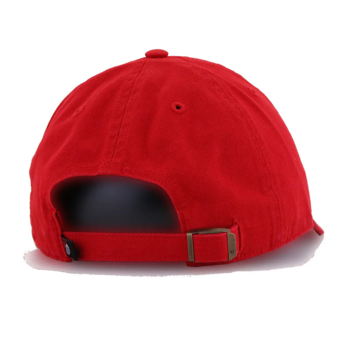 Portland Trail Blazers Scarlet 47 Brand Clean Up Dad Hat - Image 4
