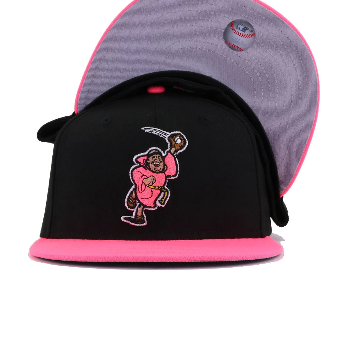 San Diego Padres Black Pink Glow New Era 59Fifty Fitted - Image 5