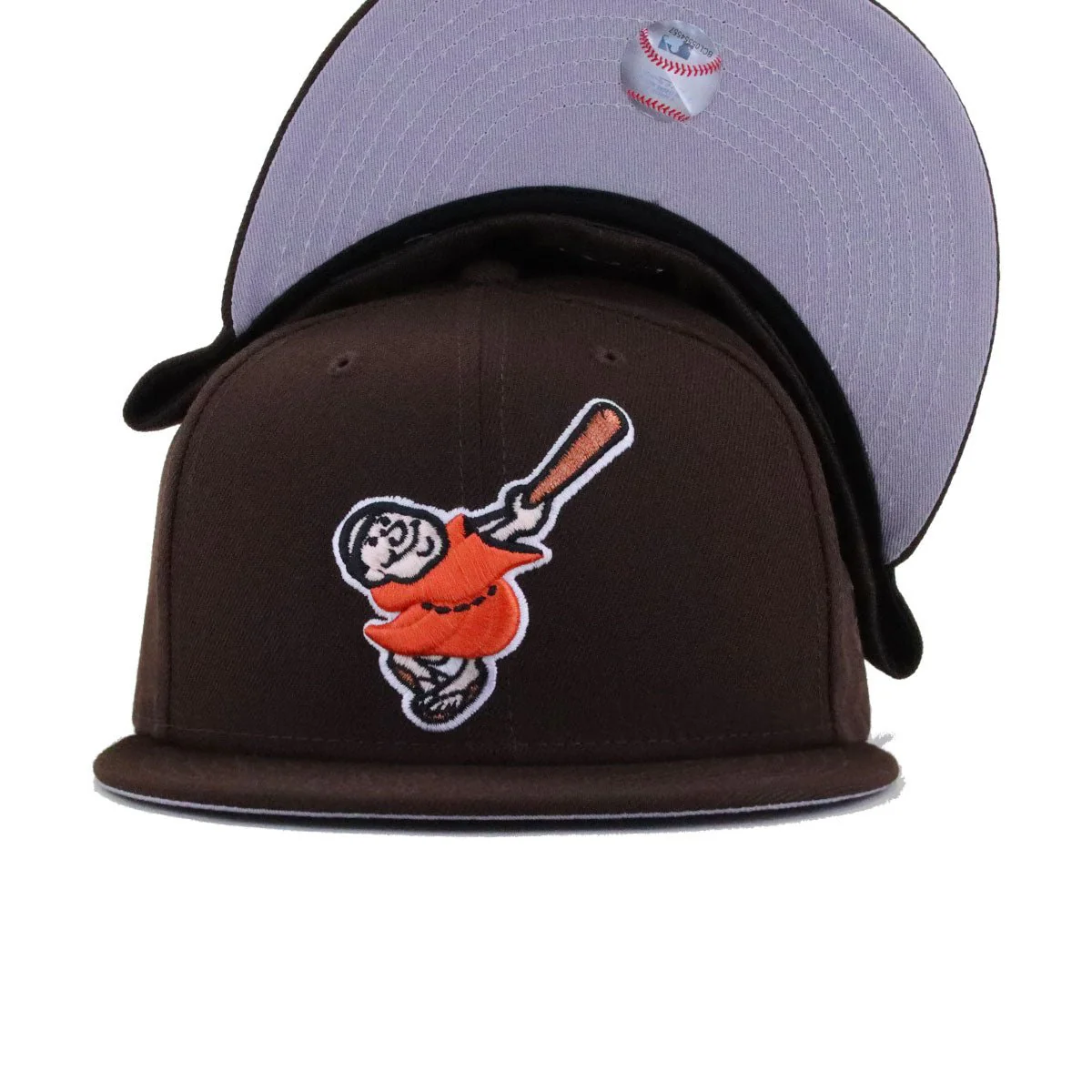 San Diego Padres Burnt Wood 1997 New Era 59Fifty Fitted - Image 4