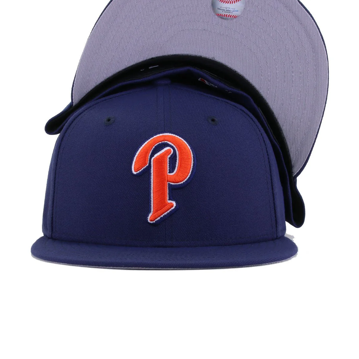 San Diego Padres Light Navy BIG P 1991 New Era 59Fifty Fitted - Image 4