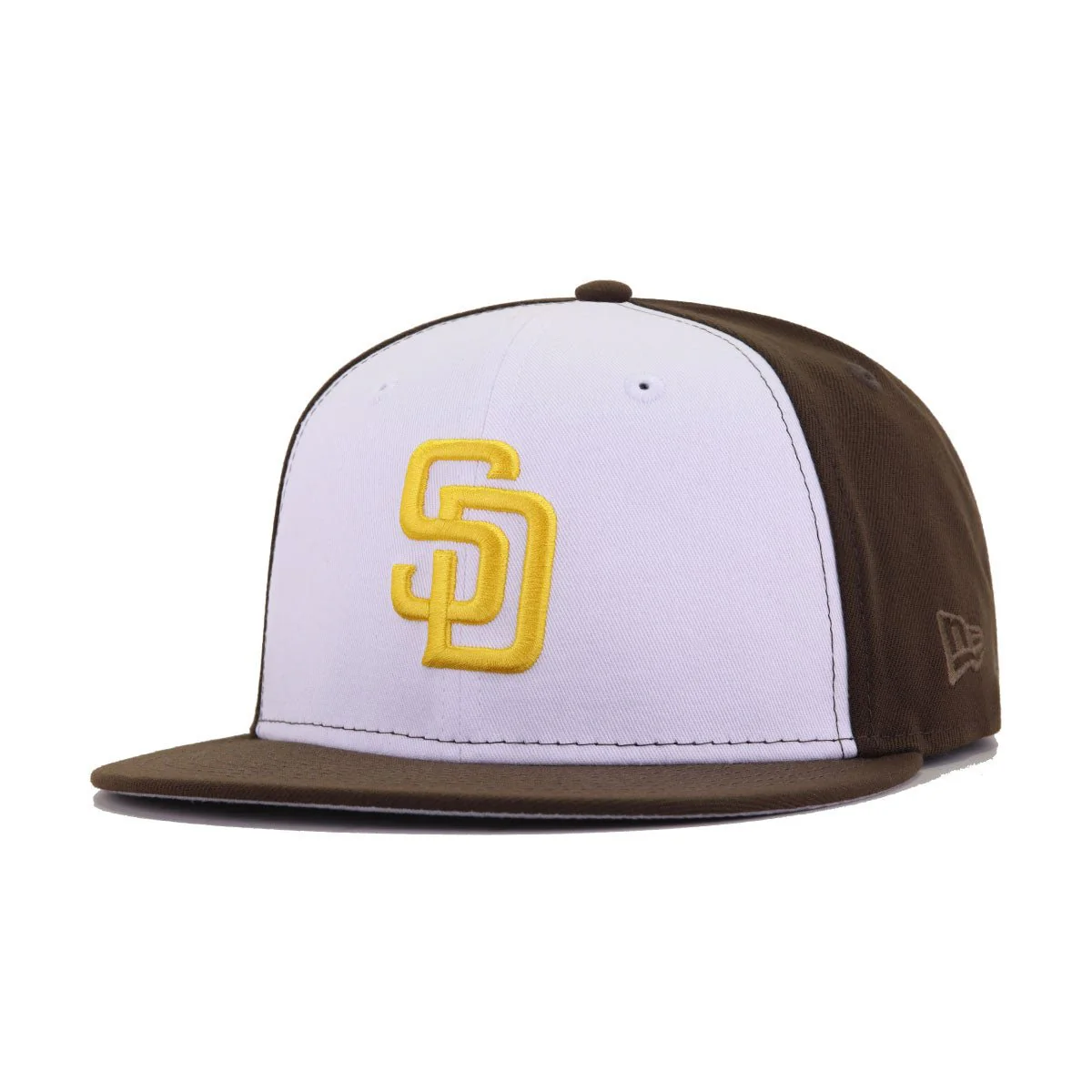 San Diego Padres White Walnut New Era 59Fifty Fitted